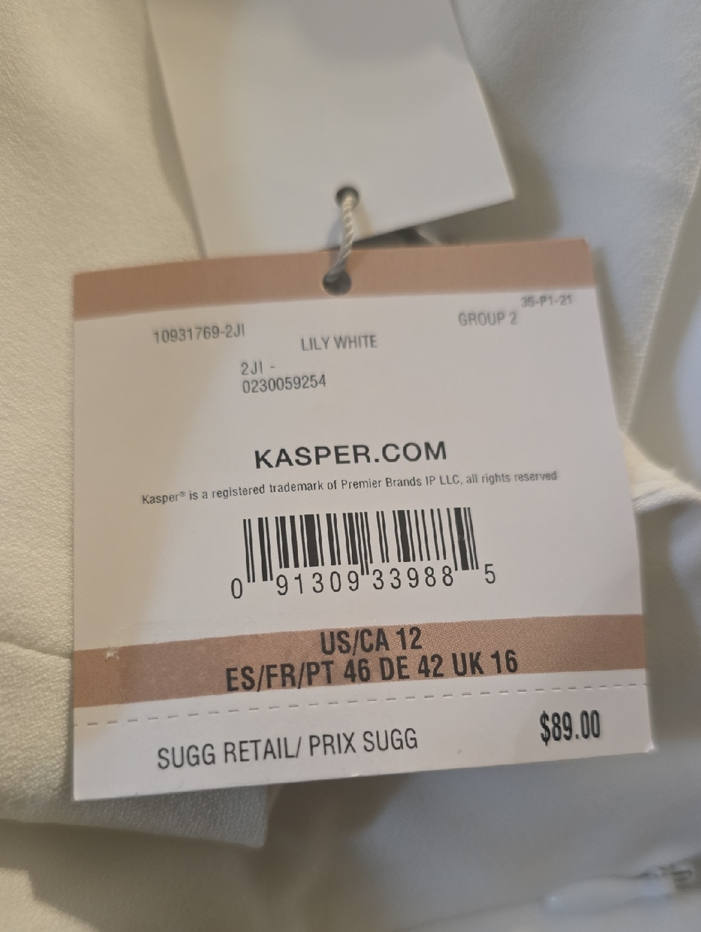 Kasper Womens Stretch-Crepe Polyester Pleated-Hem Sheath Dress - Picture 12 of 14